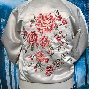 Cream&Carnations Bomber Jacket